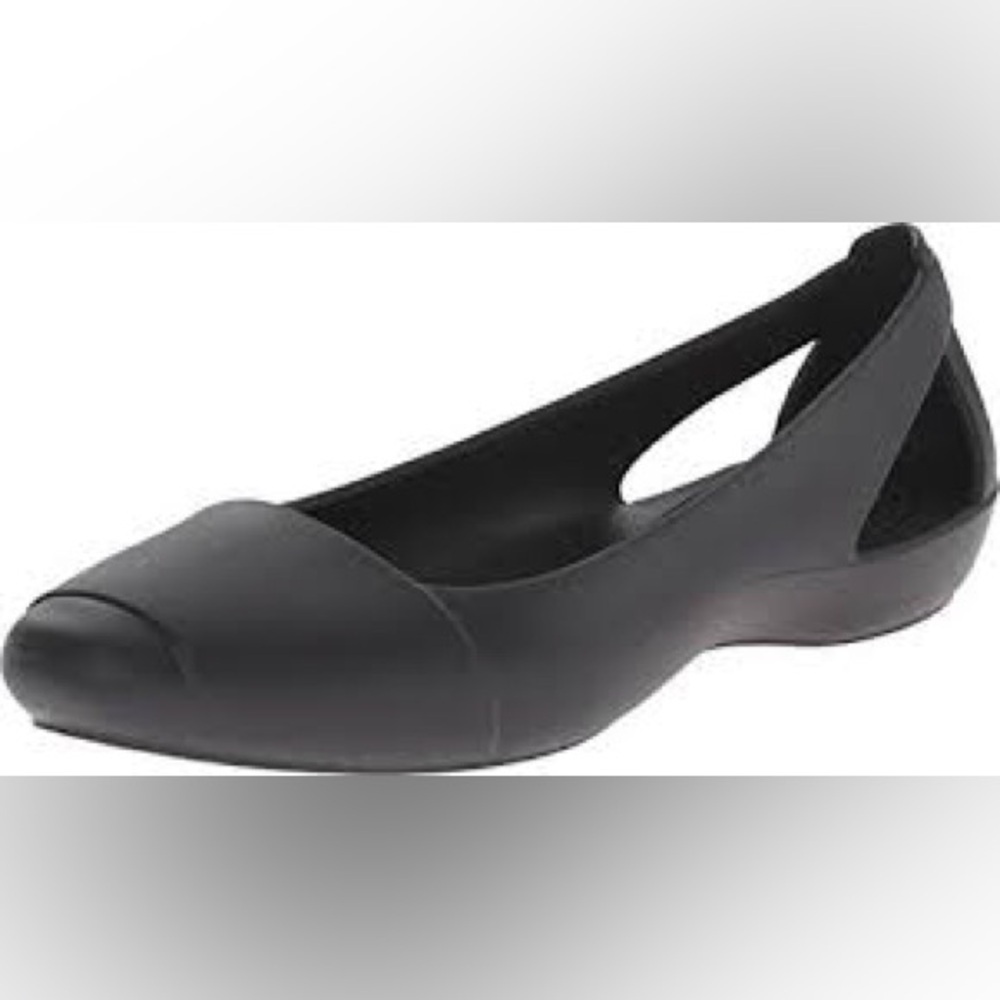 Crocs Sienna flats‎ black size 11